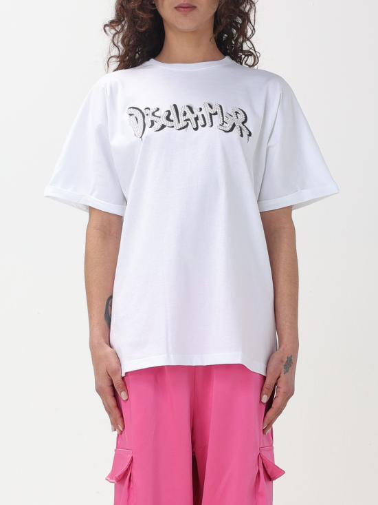 24SS 디스클레이머 반팔 티셔츠 24EDS54316 BIANCO bianco - DISCLAIMER