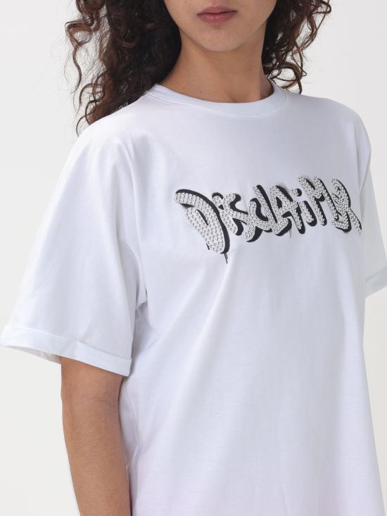 24SS 디스클레이머 반팔 티셔츠 24EDS54316 BIANCO bianco - DISCLAIMER