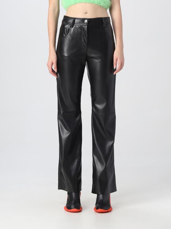 22FW 엠에스지엠 스트레이트 팬츠 3341MDP24227615 99 nero - MSGM