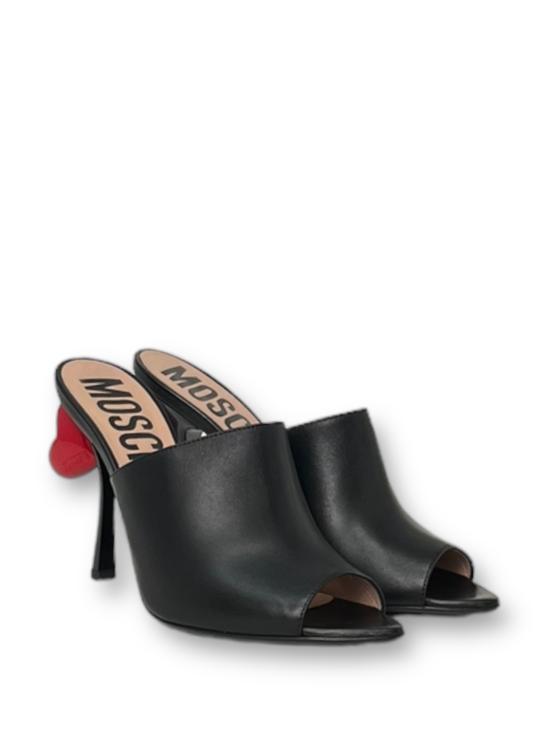 24SS 모스키노 힐/펌프스 MA2807AC1MA0 000 nero - MOSCHINO