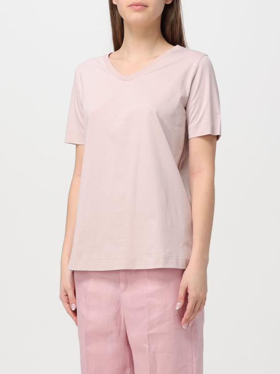24SS 에스막스마라 반팔 티셔츠 2419971013600 003 rosa chiaro - 'S MAX MARA