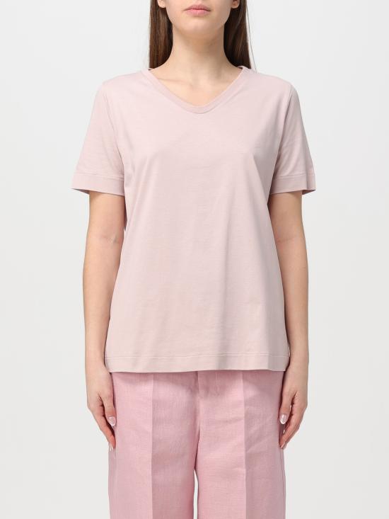 24SS 에스막스마라 반팔 티셔츠 2419971013600 003 rosa chiaro - 'S MAX MARA