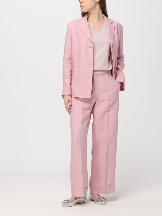 24SS 에스막스마라 반팔 티셔츠 2419971013600 003 rosa chiaro - 'S MAX MARA