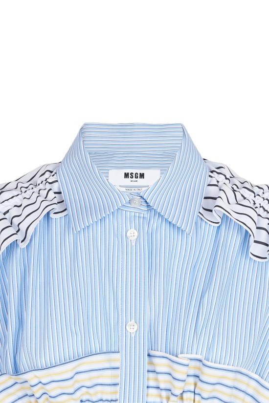 23SS 엠에스지엠 미디 원피스 3441MDA01Y237010 84 azzurro - MSGM