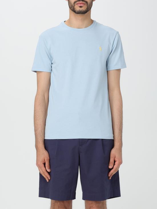 24SS 랄프 로렌 반팔 티셔츠 710671438 362 azzurro - RALPH LAUREN
