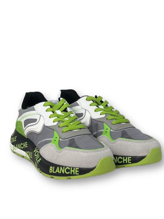 24SS 보일브랑쉐 스니커즈 201785506 1N35 bianco verde - VOILE BLANCHE