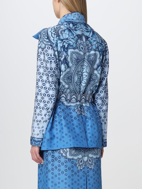 23SS 알베르타 페레티 블라우스 A02191643 1298 blu - ALBERTA FERRETTI
