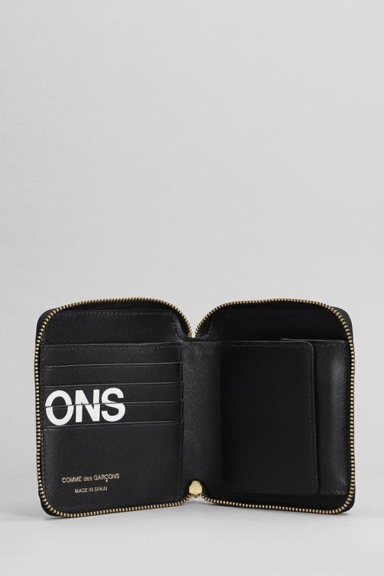 COMME DES GARCONS(꼼데가르송) 24SS 꼼데가르송 지갑 401383... [COMME DES GARCONS]24SS 꼼데가르송 지갑 401383 SA2100HL Black - 