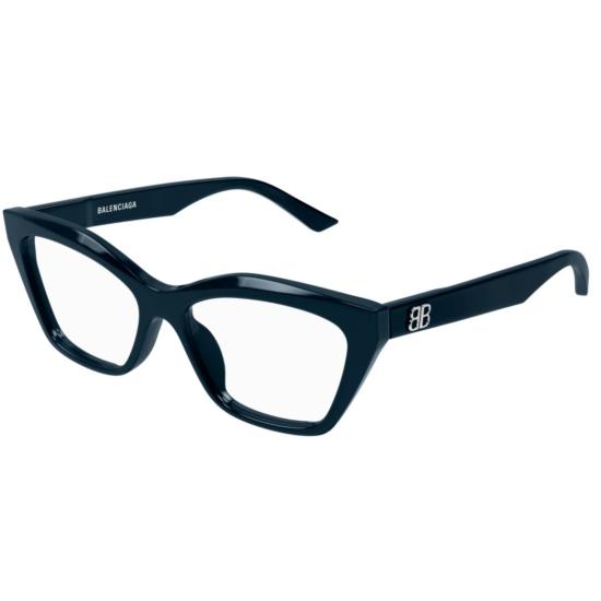  발렌시아가 선글라스 BB0342O 008 BLUE BLUE TRANSPARENT - BALENCIAGA