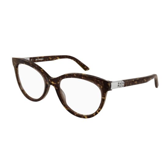  발렌시아가 선글라스 BB0185O 002 HAVANA HAVANA TRANSPA - BALENCIAGA
