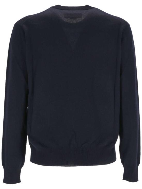 24SS 구찌 긴팔 티셔츠 763661XKDLY4309 DARK BLUE IVORY - GUCCI