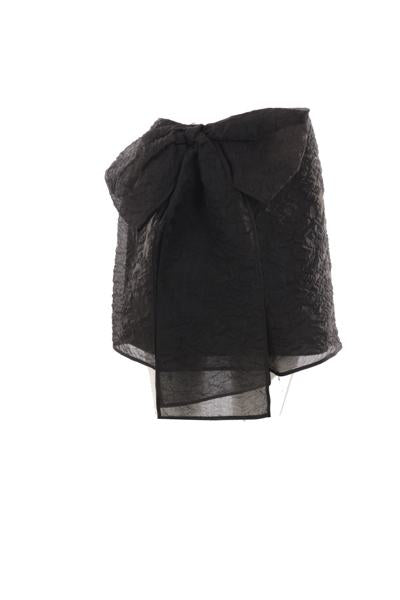 24SS 세실리아 반센 숏 스커트 RTW17014BLACK Black - CECILIE BAHNSEN
