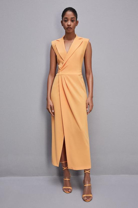 24SS 파트리지아페페 롱 원피스 2A2700 A049 824 Yellow - PATRIZIA PEPE