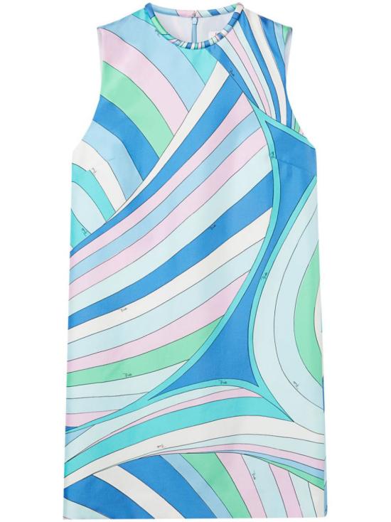 24SS 푸찌 미디 원피스 4HRG084H751011 CLEAR BLUE - PUCCI