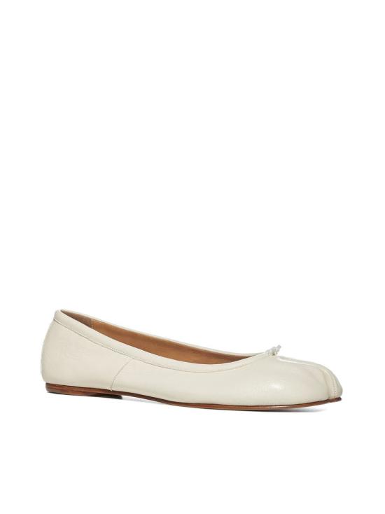 24SS 마르지엘라 타비 플랫 슈즈 S58WZ0042P3753T1003 WHITE - MAISON MARGIELA