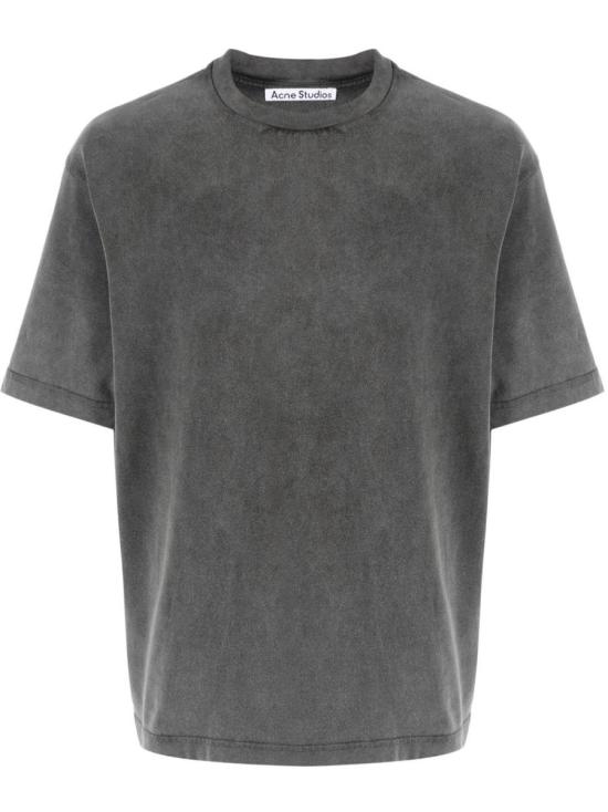 24SS 아크네 스튜디오 반팔 티셔츠 CL0218BM0 Black - ACNE STUDIOS