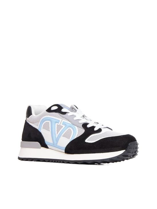 24FW 발렌티노 가라바니 스니커즈 5Y2S0H17TAE ZDA NERO BIA P GREY P G NE SATIN B - VALENTINO GARAVANI