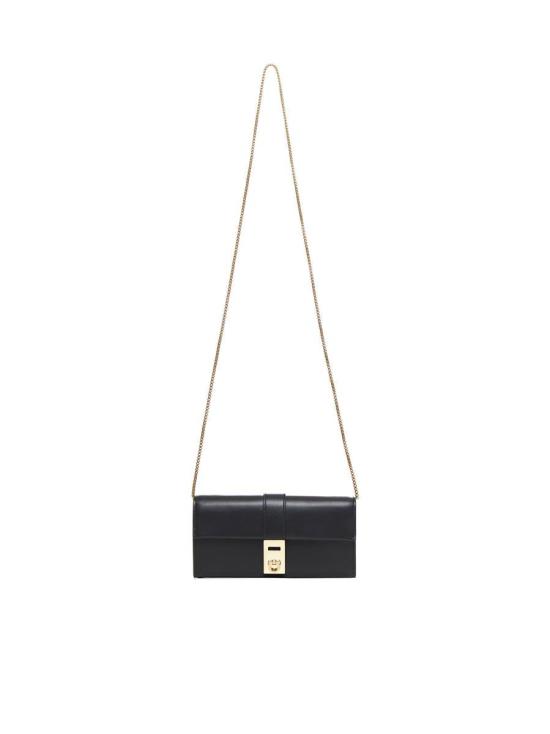 24FW 살바토레 페라가모 토트백 220668WALLETCHAIN775132 Black - SALVATORE FERRAGAMO