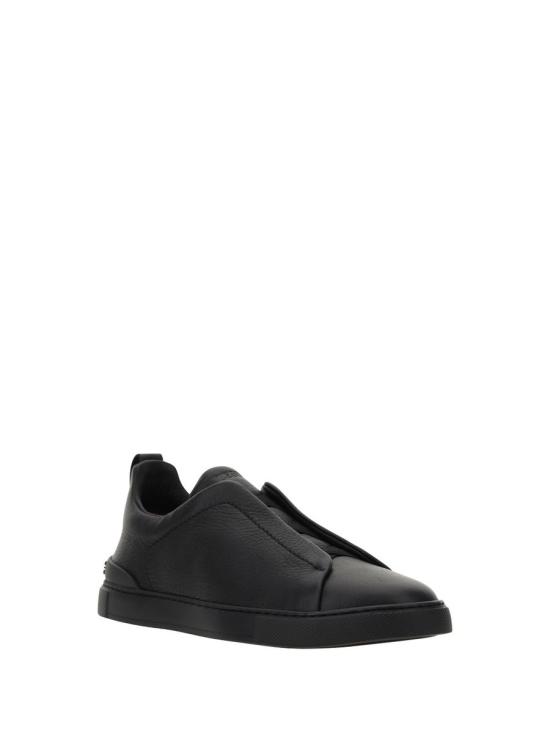 24FW 에르메네질도제냐 스니커즈 LHCVOS4667ZNEE NERO UNITO - ERMENEGILDO ZEGNA