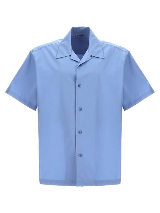 24SS 질샌더 반팔 셔츠 J22DL0112J45002523 BLUE - JIL SANDER