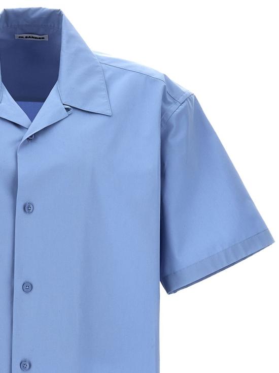 24SS 질샌더 반팔 셔츠 J22DL0112J45002523 BLUE - JIL SANDER