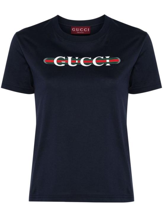 24FW 구찌 반팔 티셔츠 787299XJGNW4735 BLUE - GUCCI