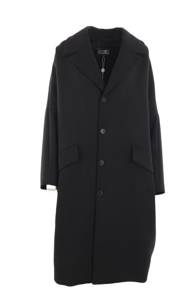 24FW MM6 메종마르지엘라 코트 S52AA0178M35154900 Black - MM6 MAISON MARGIELA