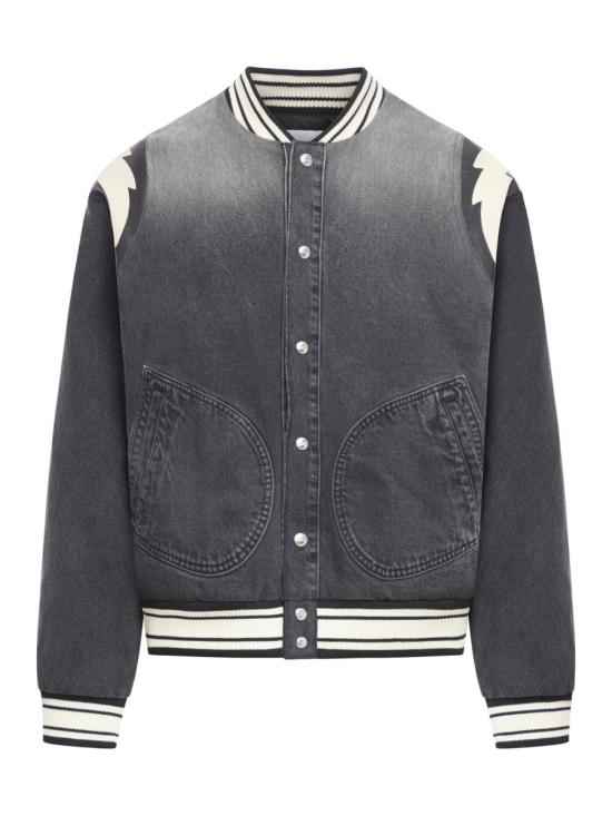 24FW 루드 봄버 자켓 RHPF24BB016040015 BLACK Black - RHUDE