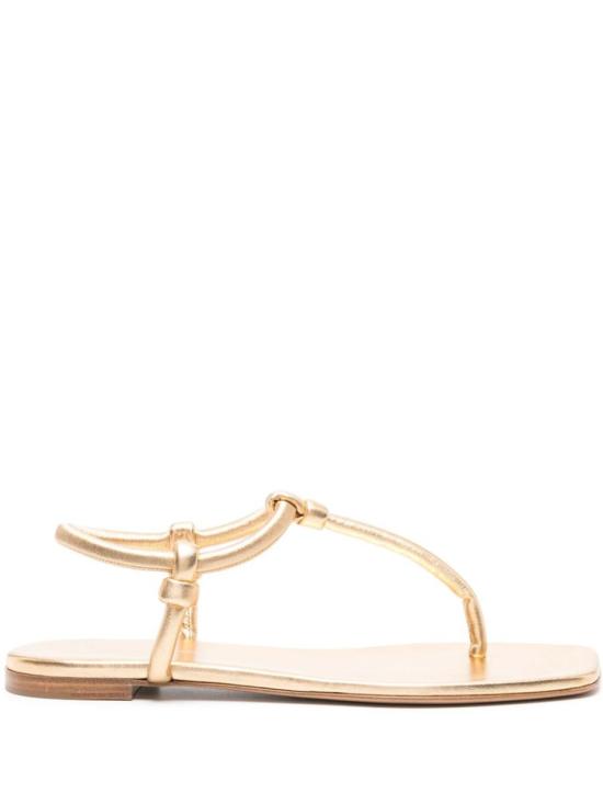 24SS 지안비토로시 샌들 G3239505CUONPSMEKO Gold - GIANVITO ROSSI