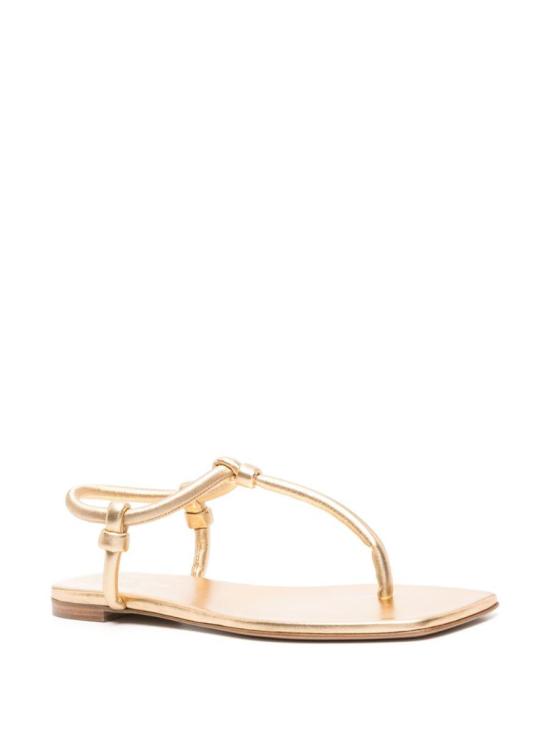 24SS 지안비토로시 샌들 G3239505CUONPSMEKO Gold - GIANVITO ROSSI