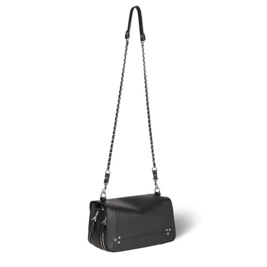 24FW 제롬 드레이퓌스 숄더백 44BOBIAGNoir Silver Black - JEROME DREYFUSS