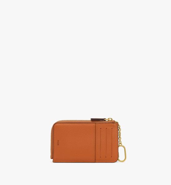 24SS 엠시엠 명함지갑 MYAESAC02CO001 COGNAC Brandy - MCM