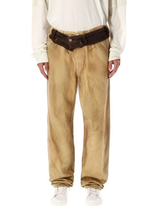 24FW 마리아노 숏 스커트 S6801933535 02 BROWN - MAGLIANO
