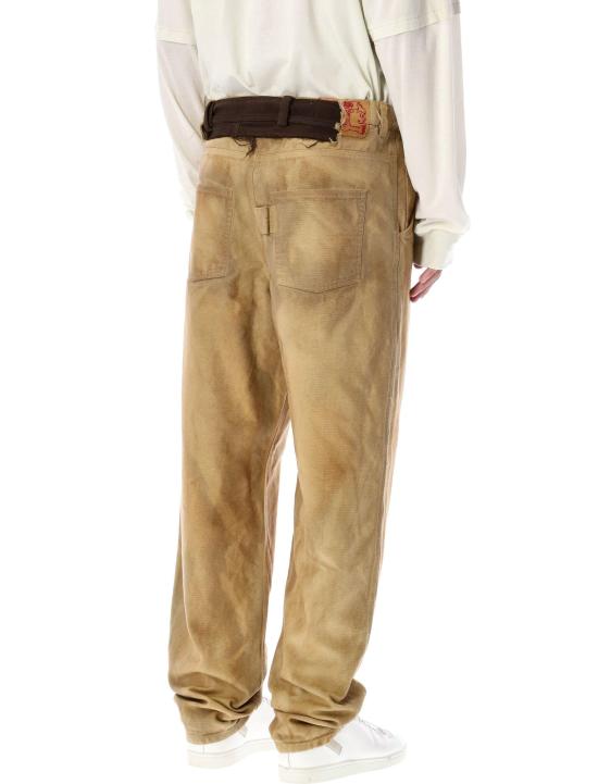 24FW 마리아노 숏 스커트 S6801933535 02 BROWN - MAGLIANO