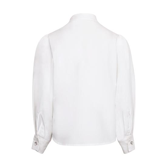 24FW [주니어] 시모네타 블라우스 SV5A70 P0013 100 White - SIMONETTA