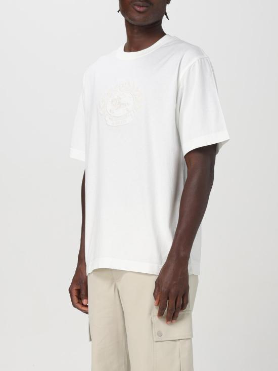 24FW 버버리 반팔 티셔츠 8095105 White - BURBERRY