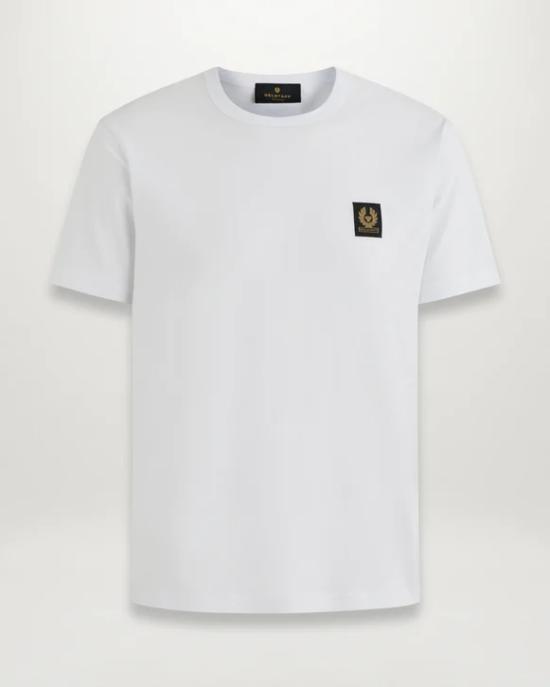 100055 BELSTAFF T SHIRT WHITE