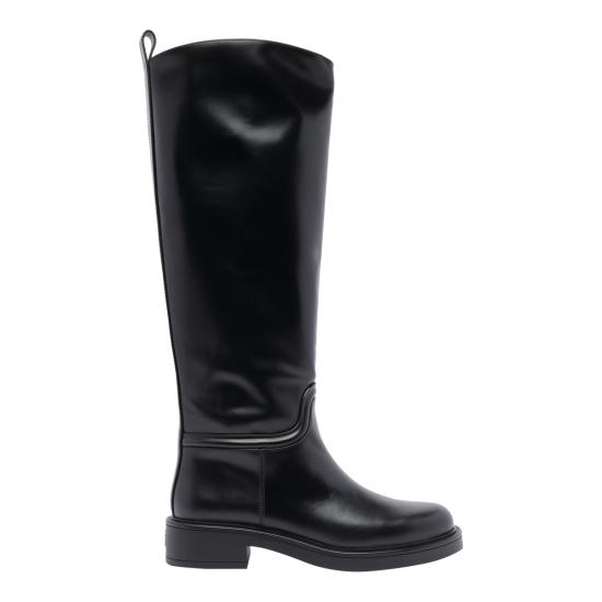 SJ361 CELIA RIDING BOOT HEABLK