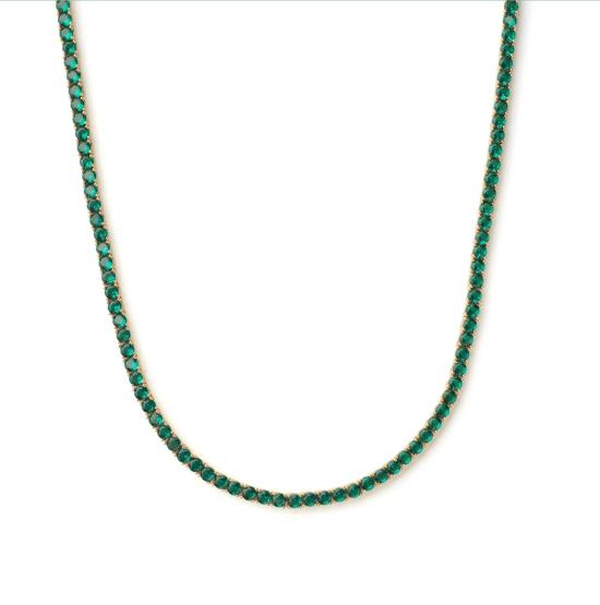 SERENA NECKLACE EMERALD