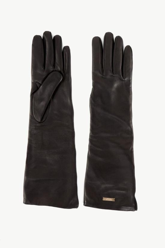 AUDREYGLOVESLEATHERBLACK 47955 BLACK