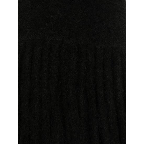 FUZZY SCARF BLACK