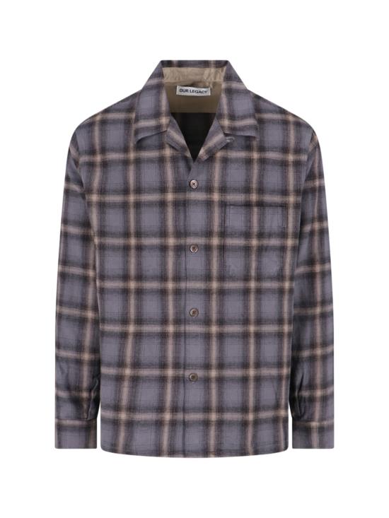 M4242HDG OYSTER CHECK HAIRY FLANNEL