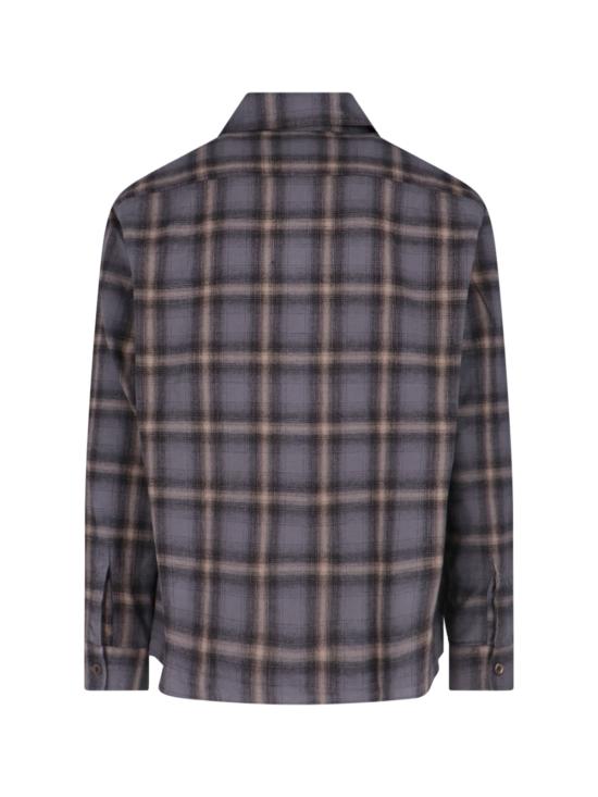 M4242HDG OYSTER CHECK HAIRY FLANNEL