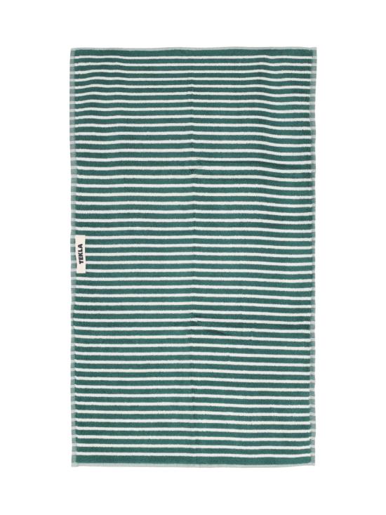 TT TEGRST 50X90 TEAL GREEN STRIPES