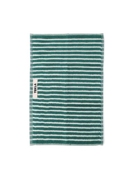 TT TEGRST 30X50 TEAL GREEN STRIPES