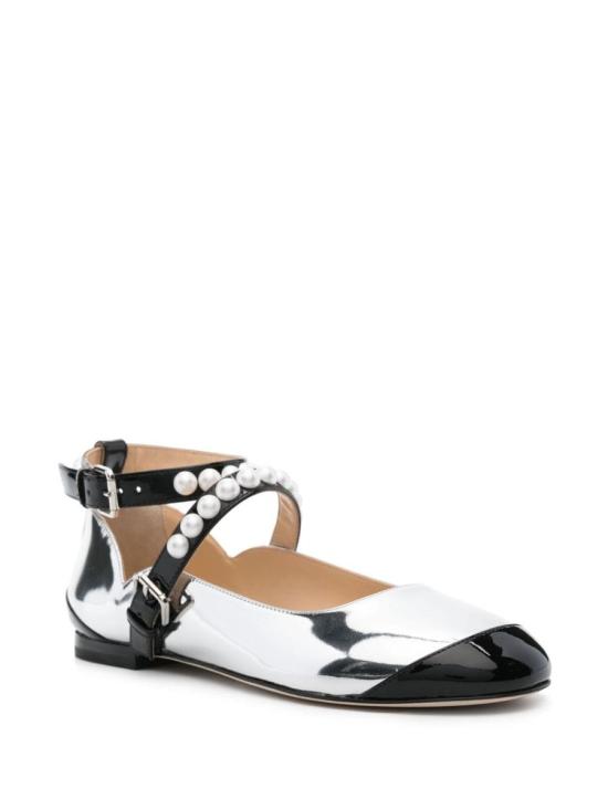 MACHEMACH | [해외배송] 24FW 마흐앤마흐 플랫 슈즈 S0831010SPEC10 SILVER [해외배송] 24FW 마흐앤마흐 플랫 슈즈 S0831010SPEC10... 