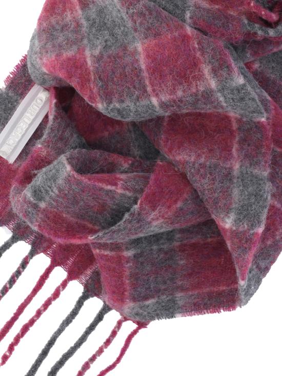 A4248EPG PINK FUZZY ALPACA CHECK