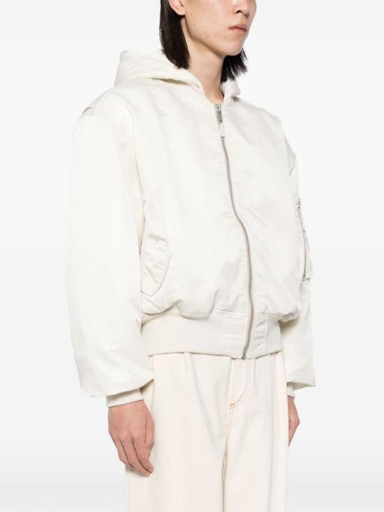 24FW 엔타이어 스튜디오 후드 티셔츠 ES2539IV IVORY - ENTIRE STUDIOS