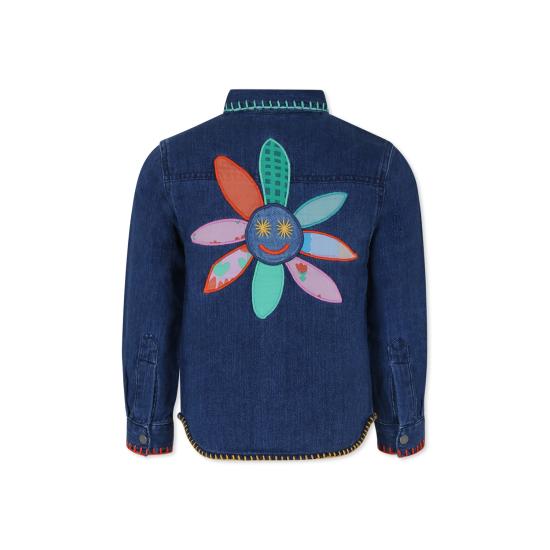 23FW [키즈] 스텔라 맥카트니 셔츠 TT5A20 Z1267 618 DENIM - STELLA MCCARTNEY