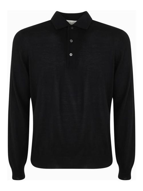 [해외] 26FW 필리포 드 로렌티스 폴로 티셔츠 PL1MLPARRM16R990 BLACK